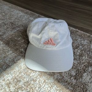 White adidas hat